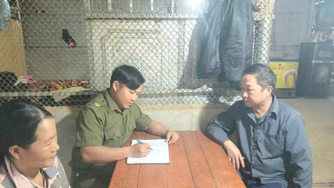 Đoàn viên trẻ góp sức xây dựng mô hình 'Bản Mông bình yên'