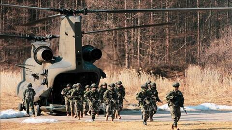 Hàn Quốc và Mỹ tập trận chung Lá chắn Tự do thường niên