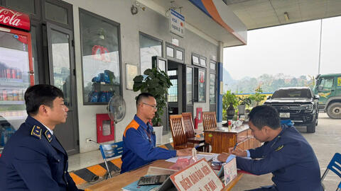 Tuyên Quang kiểm tra 31 cửa hàng xăng dầu tại địa bàn trọng điểm