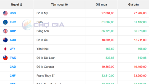 Tỷ giá USD ngày 25/3/2026: ‘Chợ đen’ giảm mạnh hơn 100 đồng