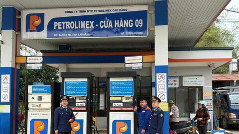 Cao Bằng: Giám sát 24/7 đối với toàn bộ các cửa hàng xăng dầu