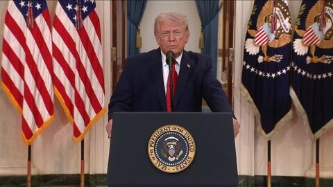 Tổng thống Trump phát biểu trước người dân Mỹ về xung đột Iran