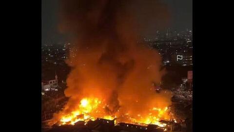 Indonesia: Cháy lớn tại thủ đô Jakarta, chưa rõ thương vong