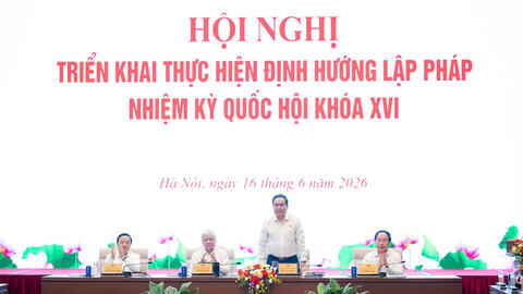 Công tác lập pháp Quốc hội khóa XVI: Mở đường cho kiến tạo phát triển đất nước