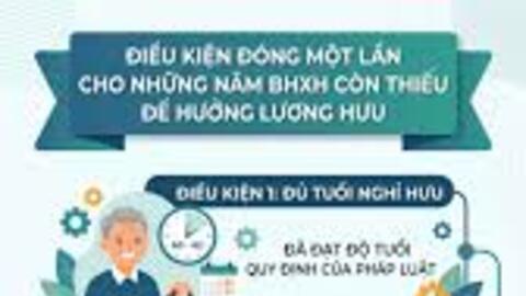 Điều kiện hưởng lương hưu và đóng bảo hiểm xã hội tự nguyện một lần