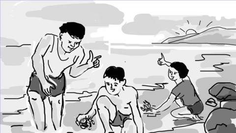 Bắt cua chiều nước rút