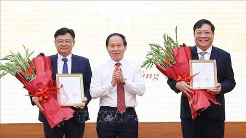 Công bố quyết định điều động, bổ nhiệm 2 tân Phó tổng Thanh tra Chính phủ