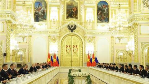 Tổng Bí thư, Chủ tịch nước Tô Lâm hội đàm với Tổng thống Liên bang Nga Vladimir Putin