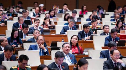 Quốc hội thảo luận về dự án Luật An ninh dữ liệu