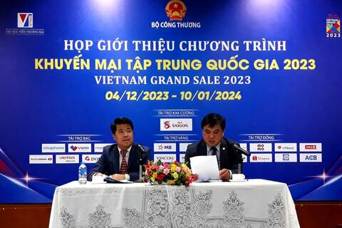 Tháng khuyến mại tập trung quốc gia: Hàng hóa giảm giá đến 100%