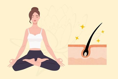 5 tư thế yoga giúp tóc mọc nhanh hơn