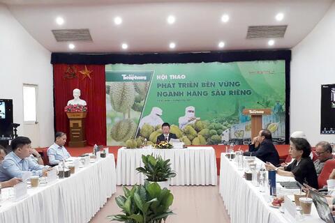 Phát triển bền vững ngành hàng sầu riêng