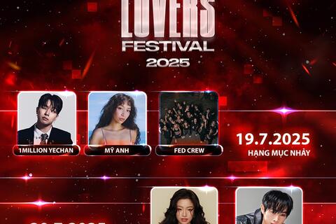Lễ hội K-pop Lovers Festival 2025 tại Việt Nam