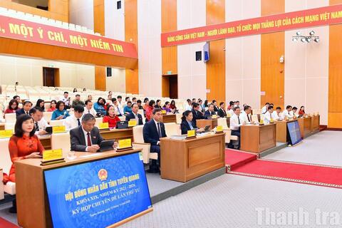 Chánh Thanh tra tỉnh được bầu Uỷ viên UBND tỉnh Tuyên Quang