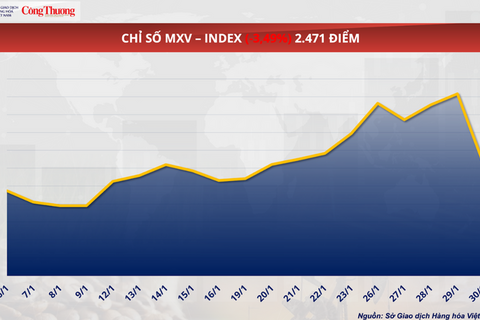 Áp lực cung - cầu đẩy giá lúa mì giảm gần 2%