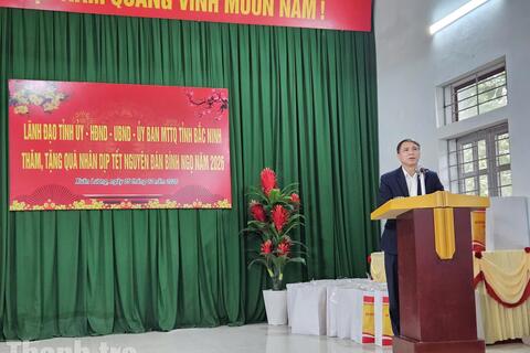 Xuân ấm áp nghĩa tình tại xã Xuân Lương