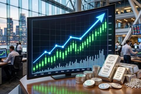 Giá bạc tăng tuần thứ tư liên tiếp, duy trì xu hướng tích cực