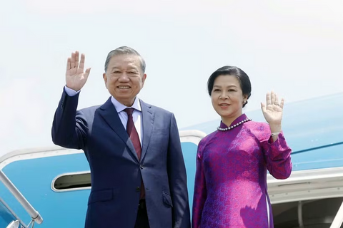 Tổng Bí thư, Chủ tịch nước Tô Lâm và Phu nhân lên đường thăm chính thức Thái Lan
