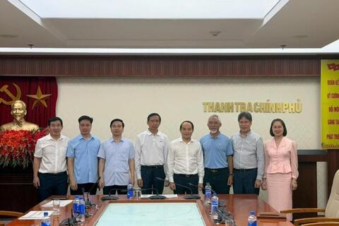 Tổng Thanh tra tiếp Ban liên lạc Câu lạc bộ hưu trí Thanh tra Chính phủ: Thân tình và trách nhiệm