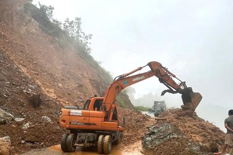 Tuyên Quang: Mưa lớn gây ngập úng, sạt lở tại nhiều địa phương