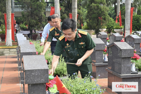 Hội Cựu chiến binh Bộ Công Thương tri ân các Anh hùng - Liệt sĩ 