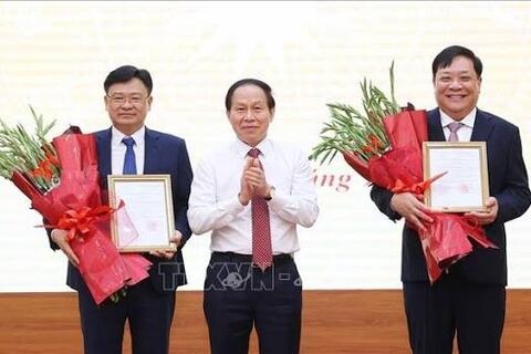 Công bố quyết định điều động, bổ nhiệm 2 tân Phó tổng Thanh tra Chính phủ