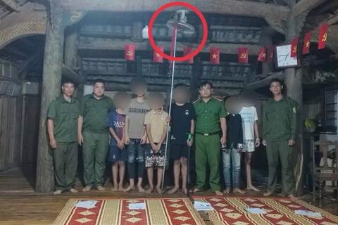 Ngăn chặn nhóm thanh thiếu niên ở Phú Thọ tự chế súng, dao phóng