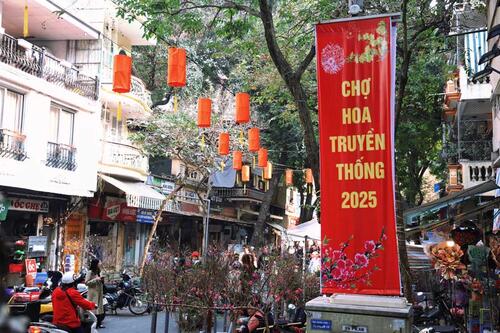 Chợ hoa trăm tuổi ở Hà Nội mỗi năm họp 1 lần vắng khách mua