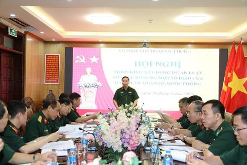 Nhiều chính sách với người thuộc lực lượng vũ trang tham gia xây dựng pháp luật