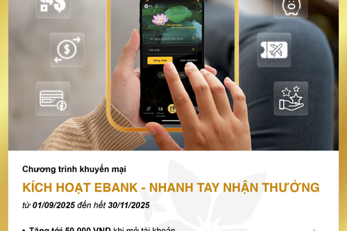Ưu đãi lớn cho khách hàng sử dụng ứng dụng Ngân hàng Điện tử của BAC A BANK
