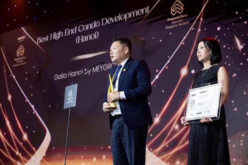 MEYGROUP được vinh danh với hai giải thưởng tại Việt Nam PropertyGuru Awards 2025