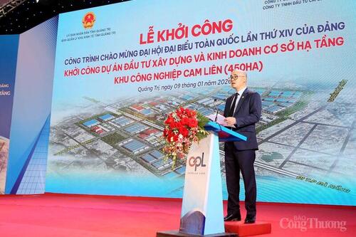 Quảng Trị: Khởi công Khu công nghiệp Cam Liên rộng 450 ha