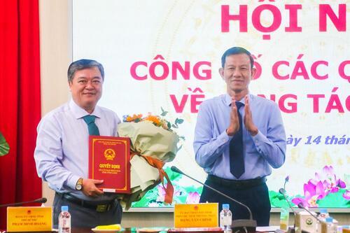 Ông Võ Văn Phú giữ chức vụ Chánh Thanh tra tỉnh Vĩnh Long