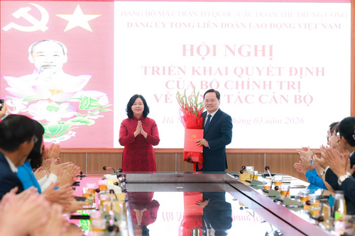 Ông Nguyễn Anh Tuấn làm Bí thư Đảng ủy Tổng Liên đoàn Lao động Việt Nam