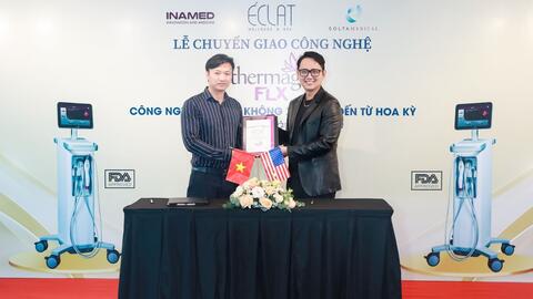 LỄ KÝ KẾT CHUYỂN GIAO CÔNG NGHỆ THERMAGE FLX - MỞ RA KỶ NGUYÊN TRẺ HÓA DA CHUẨN HOA KỲ