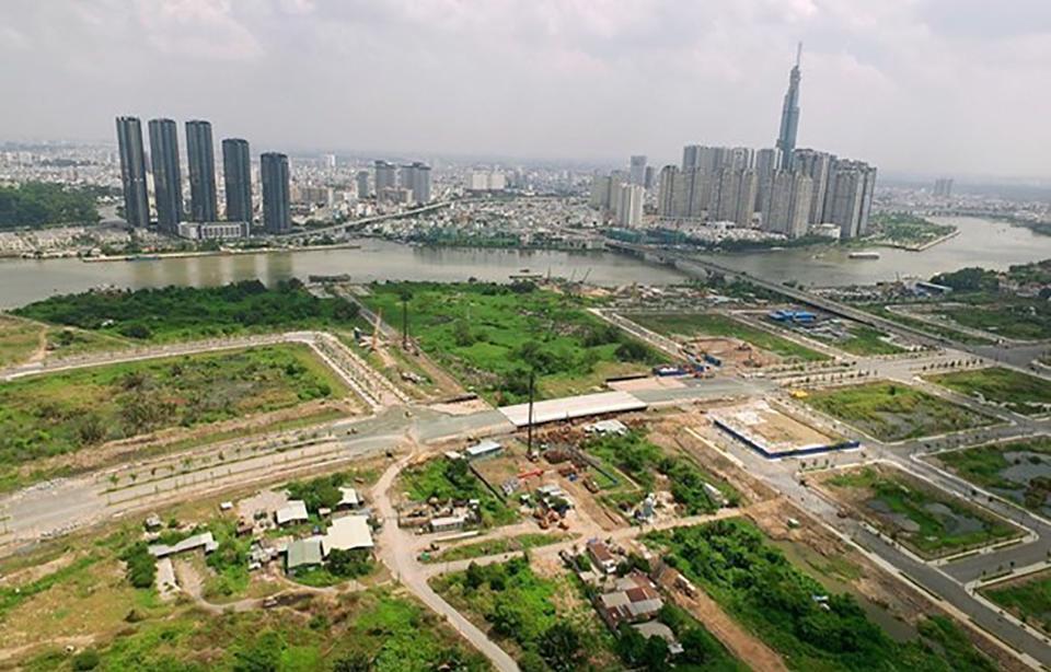 Khu đô thị mới Thủ Thiêm. Ảnh: Quang Nhựt