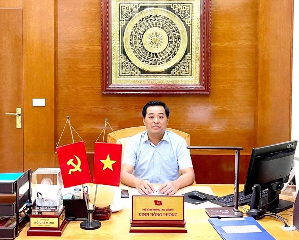 Phó Bí thư Thường trực Quận ủy Hoàn Kiếm Đinh Hồng Phong