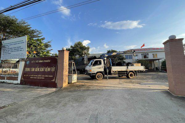 CDC Bình Phước là một trong nhiều CDC trên cả nước liên quan đến vụ án Công ty Việt Á đang được Bộ Công an khẩn trương điều tra. Ảnh: Xuân Chung.