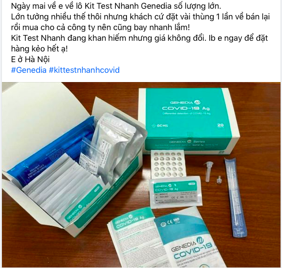 Sự kiện - Kit test nhanh Covid-19: Loạn giá và “cháy hàng” (Hình 4).