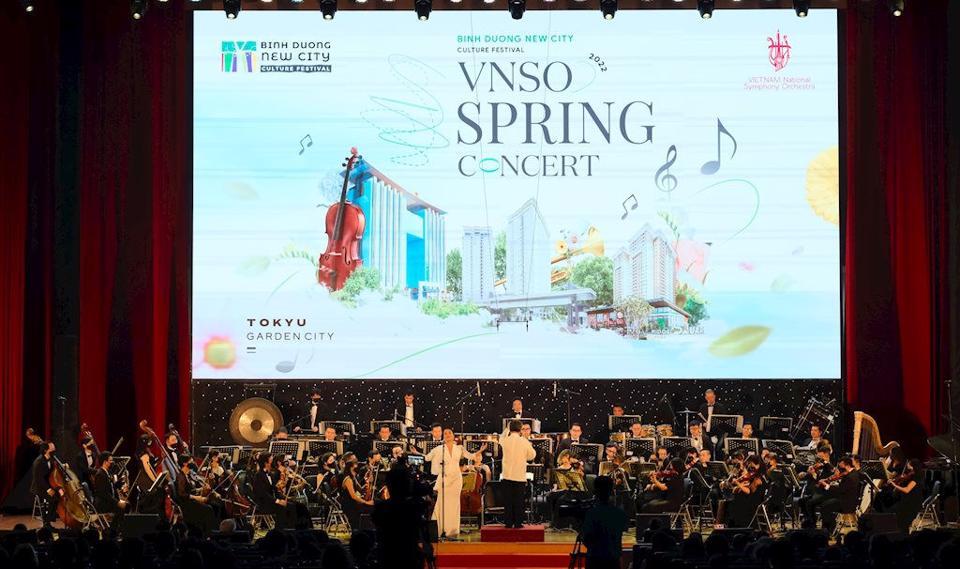 Spring Concert là chương trình nằm trong các hoạt động đầy ý nghĩa của Lễ hội văn hóa TP mới Bình Dương.
