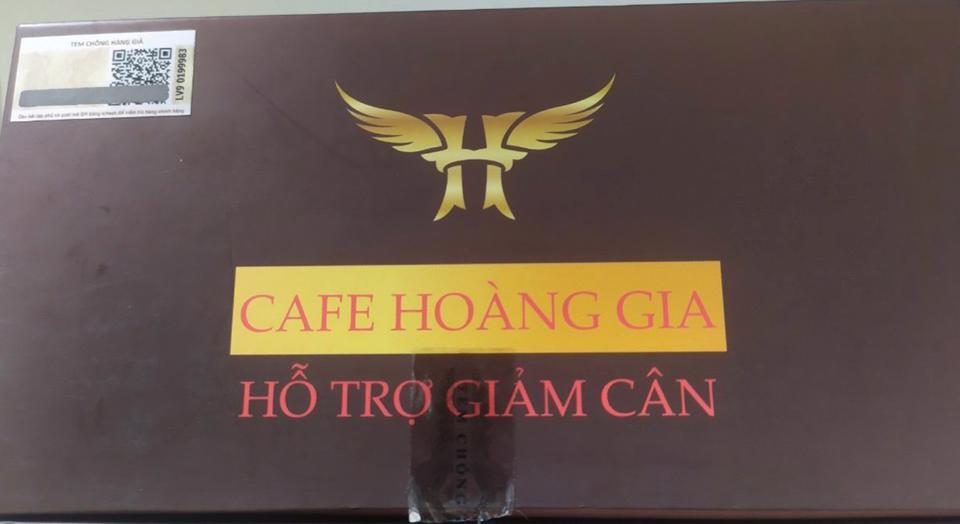 Thu hồi sản phẩm thực phẩm bổ sung cà phê giảm cân Hoàng Gia - Ảnh 1