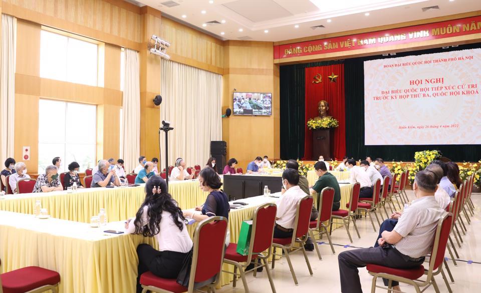 Quang cảnh Hội nghị