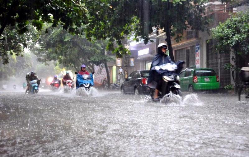 Dự báo thời tiết đêm 30 và ngày 1/5: Hà Nội mưa rào và dông, trời chuyển lạnh. Ảnh minh họa.