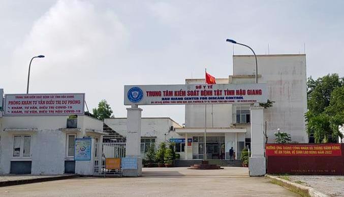 Trụ sở CDC Hậu Giang.