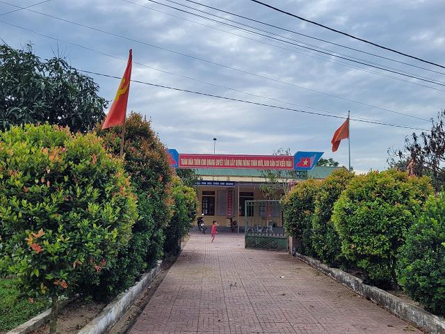 Nhà văn hóa thôn tại Khu tái định cư Hói Trung xã Quang Thọ