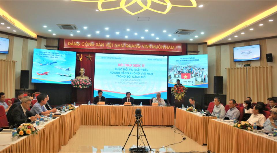 Hội thảo quốc tế với chủ đề “Phục hồi ngành hàng không Việt Nam trong bối cảnh mới” diễn ra sáng 24/5 tại Hà Nội.