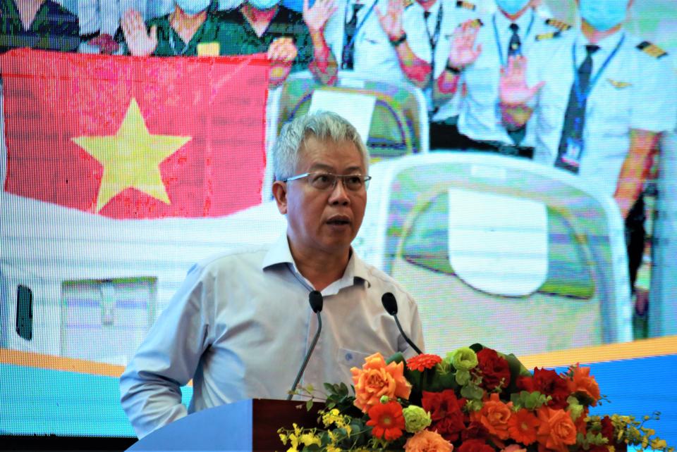 TS. Nguyễn Đức Kiên - Tổ trưởng Tổ Tư vấn kinh tế của Thủ tướng Chính phủ phát biểu tại hội thảo.