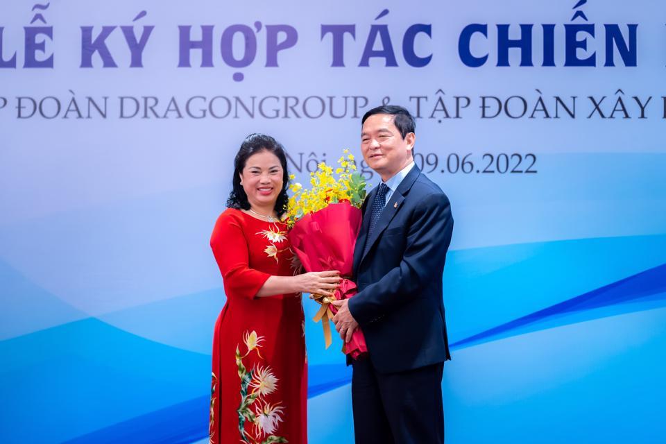 Tập đoàn Xây dựng Hòa Bình và Tập đoàn DragonGroup kí kết hợp tác chiến lược  - Ảnh 6