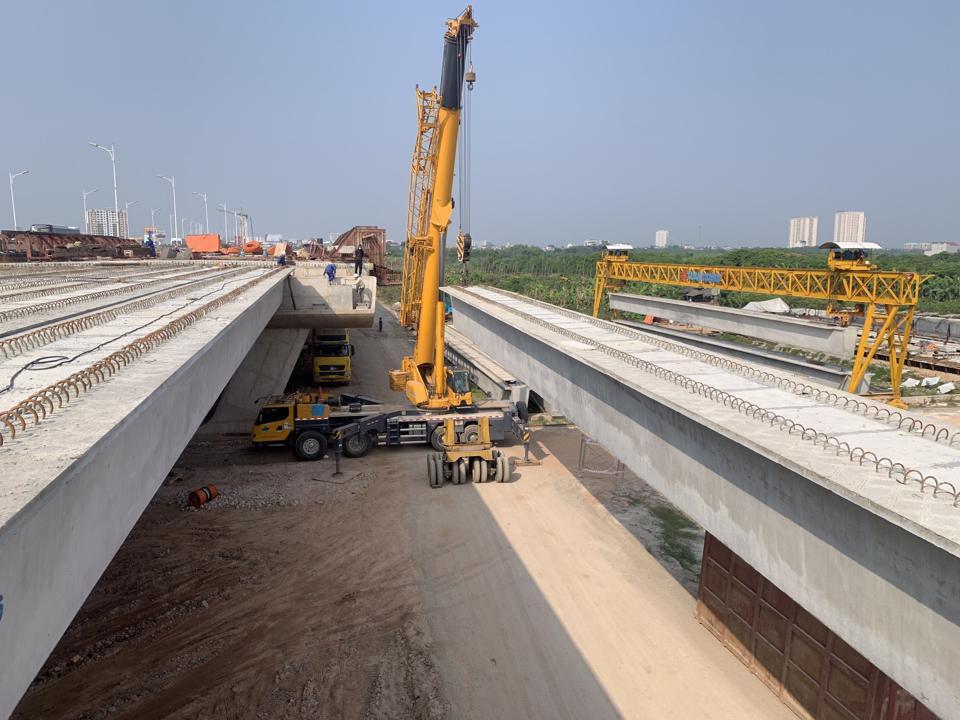 Chuyển đổi số giúp doanh nghiệp xây dựng giảm chi phí, nhân lực và thời gian. Ảnh: Thành Luân  