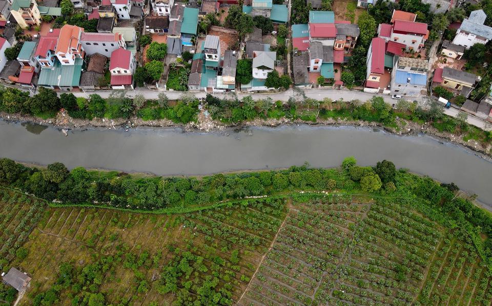 Hệ thống thủy lợi Bắc Hưng Hải trải dài trên 4 tỉnh, TP gồm: Hưng Yên, Hải Dương, Bắc Ninh và Hà Nội. Ảnh: Trọng Tùng